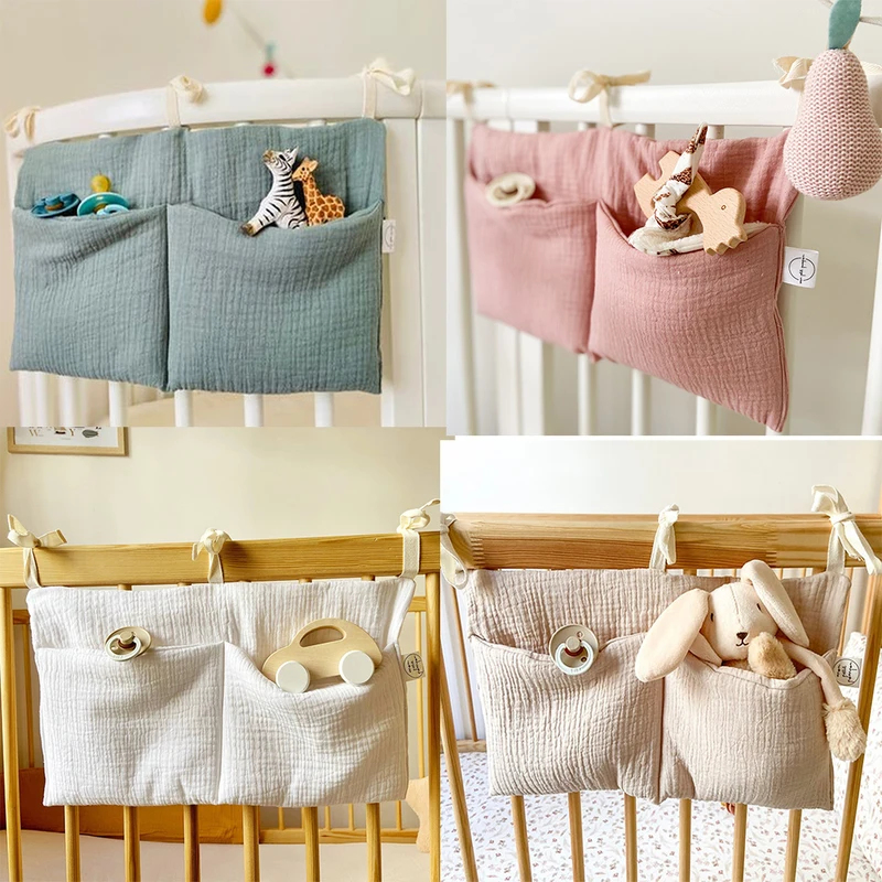 Baby Clothing For Bed - Organizer do łóżeczka dziecięcego, wisząca torba