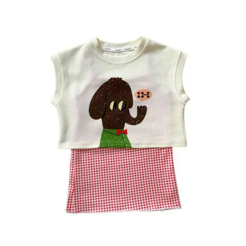 Baby Clothing Elephant - Letni zestaw ubranek dla dziewczynek na