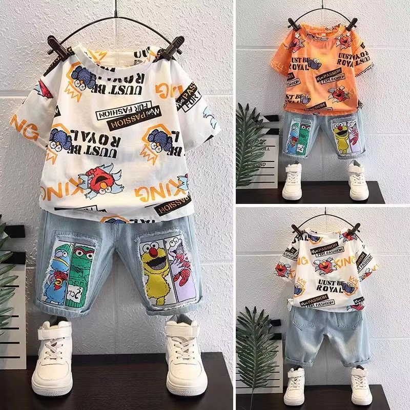 Baby Clothing Drawing - Uroczy T-shirt z krótkim rękawem z