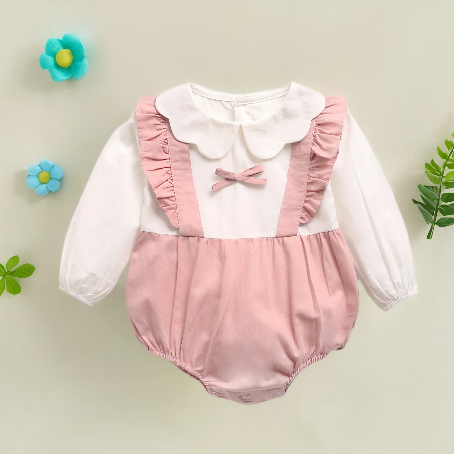 Baby Clothing Pk - Body niemowlęce Sanlutoz Princess, bawełniane, z