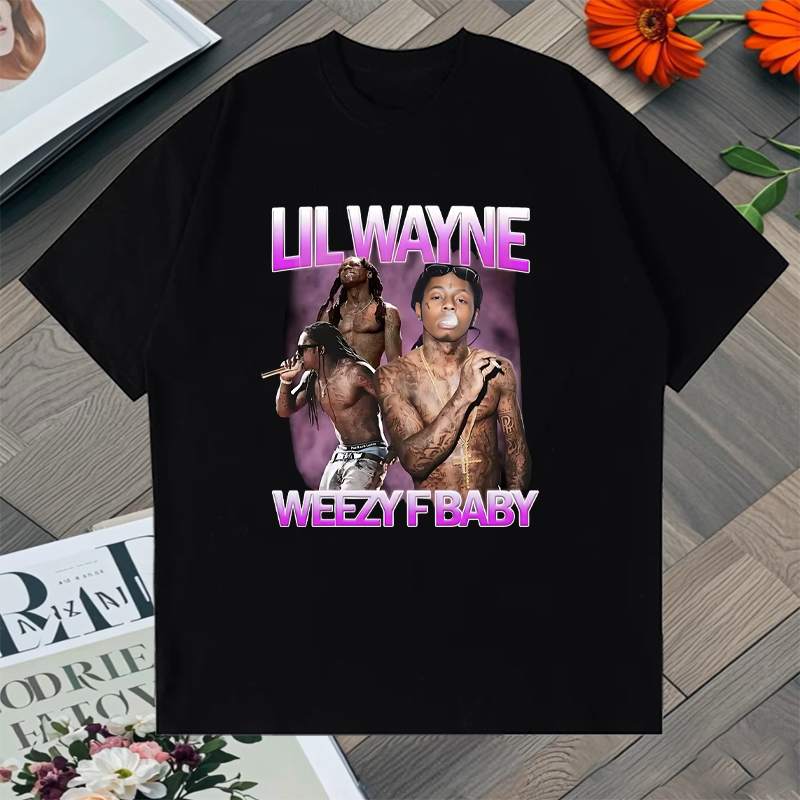 Baby Clothing For Sale - Wyprzedaż Koszulka z grafiką rapera Lil