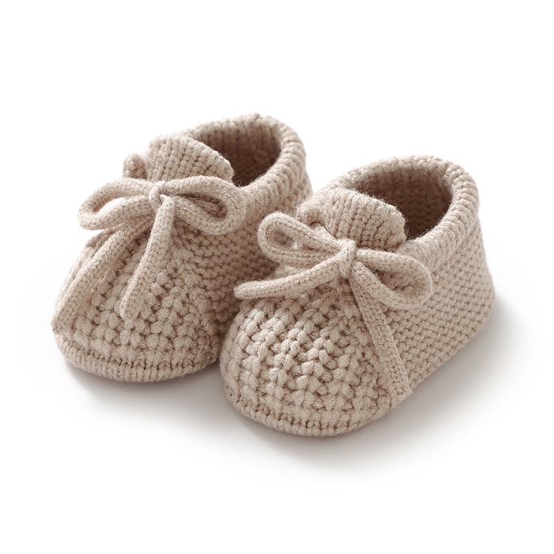 Baby Clothing For Bed - Buty dziecięce dzianinowe noworodkowe łóżko obuwie