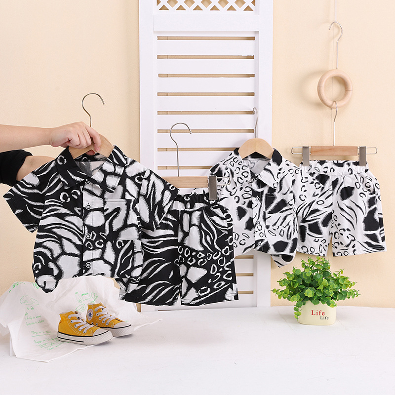 Baby Clothing Drawing - Nowe letnie ubranka dla niemowląt, chłopięce,