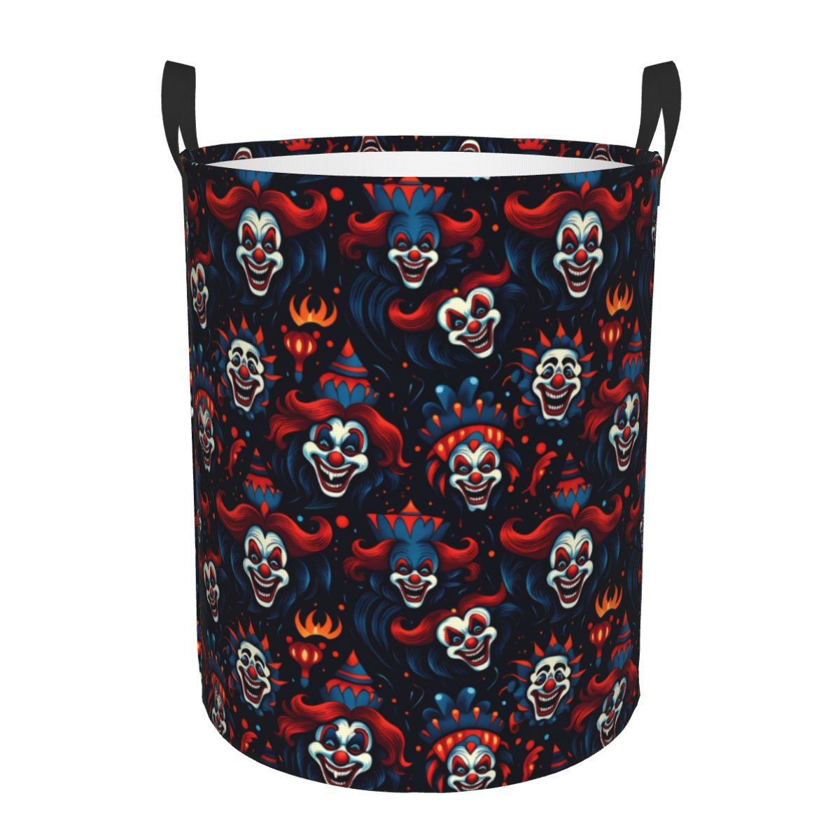 Baby Clothing Basket - Kosz na pranie Halloween Czerwono-Niebieski Zły