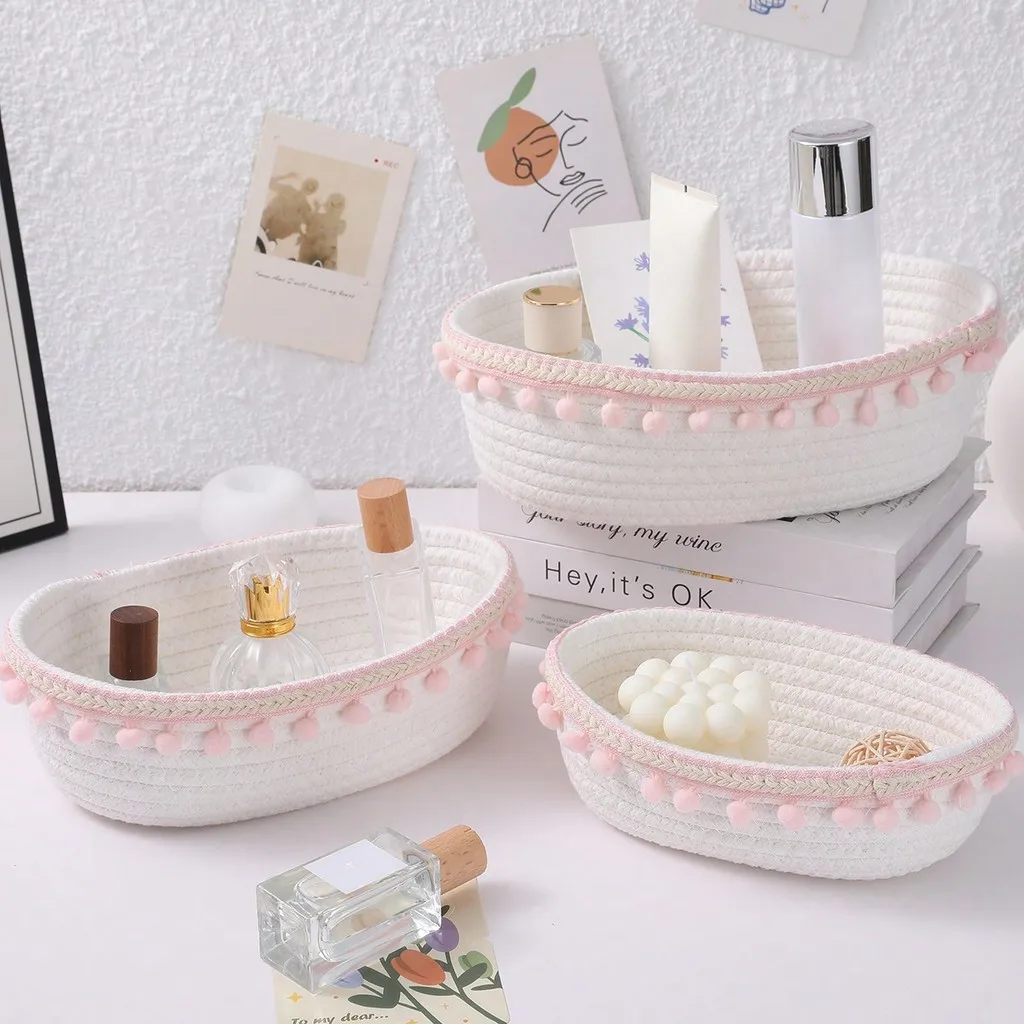 Baby Clothing Basket - 3-rozmiary Kosz do przechowywania kosmetyków do