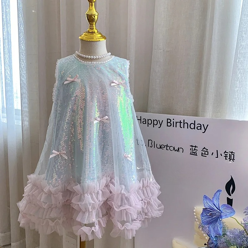 Baby Clothing High End - Elegancka sukienka księżniczki dla dziewczynki, nowa