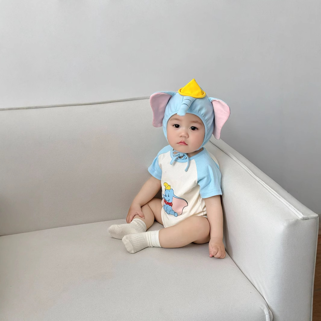 Zestaw niemowlęcy z nadrukiem  – Baby Clothing Elephant recenzja i cena