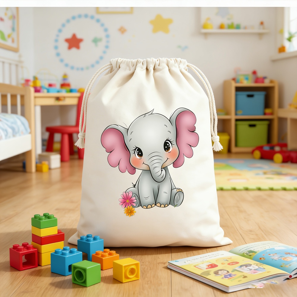 Personalizowany worek ze sznur – Baby Clothing Elephant recenzja i cena