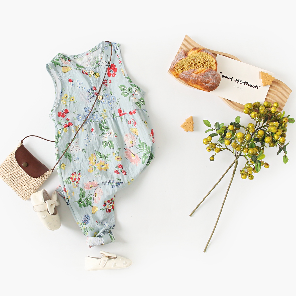 Rampersy dla niemowląt z kwiat – Baby Clothing Drawing recenzja i cena