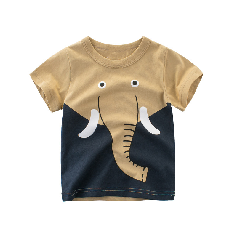 Mała nowa letnia koszulki dla  – Baby Clothing Elephant recenzja i cena