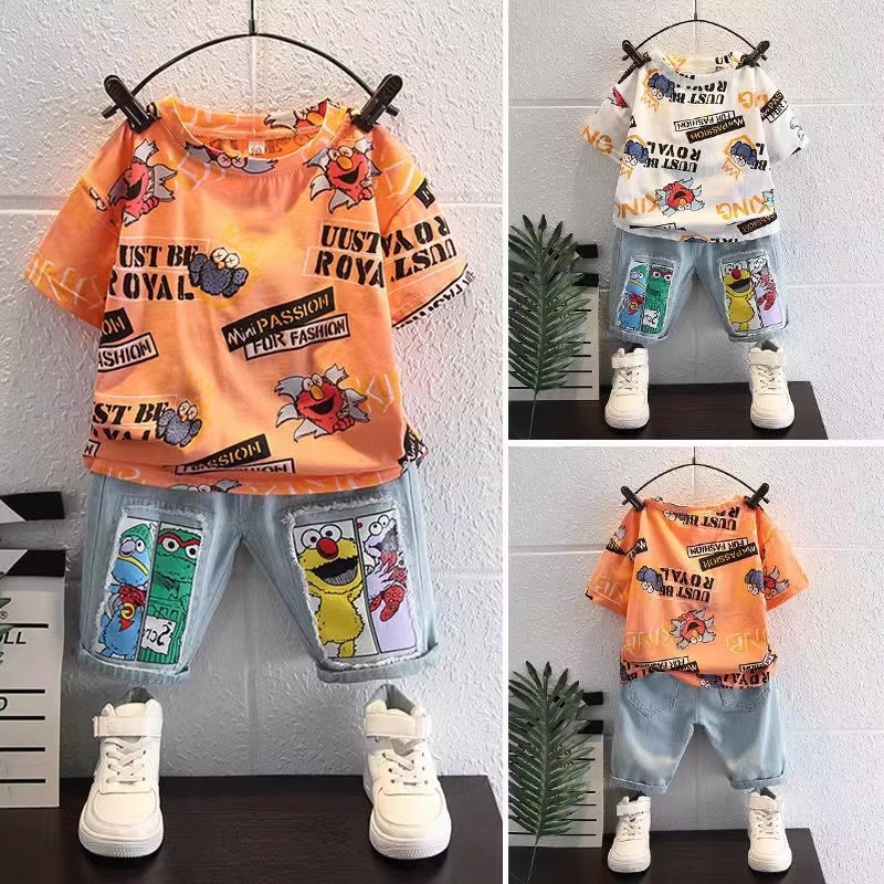 Uroczy T-shirt z krótkim rękaw – Baby Clothing Drawing recenzja i cena