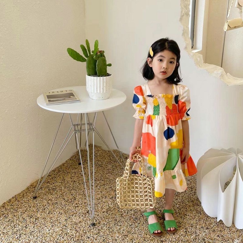 Sukienka dziewczęca z efektem  – Baby Clothing Drawing recenzja i cena