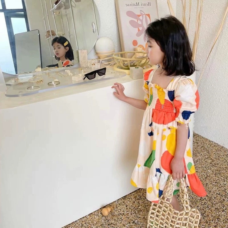 Sukienka dziewczęca z efektem  – Baby Clothing Drawing recenzja i cena