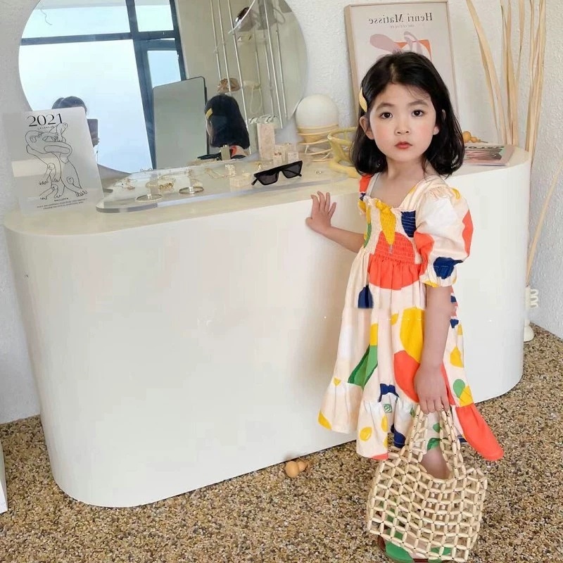 Sukienka dziewczęca z efektem  – Baby Clothing Drawing recenzja i cena
