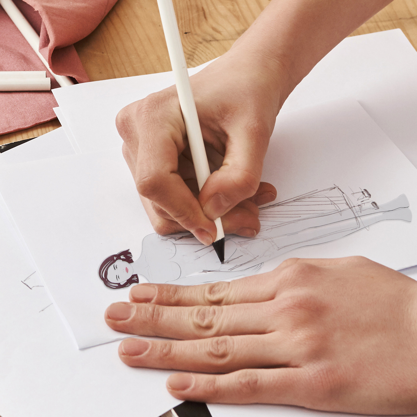 4 szt. linijek do projektowani – Baby Clothing Drawing recenzja i cena