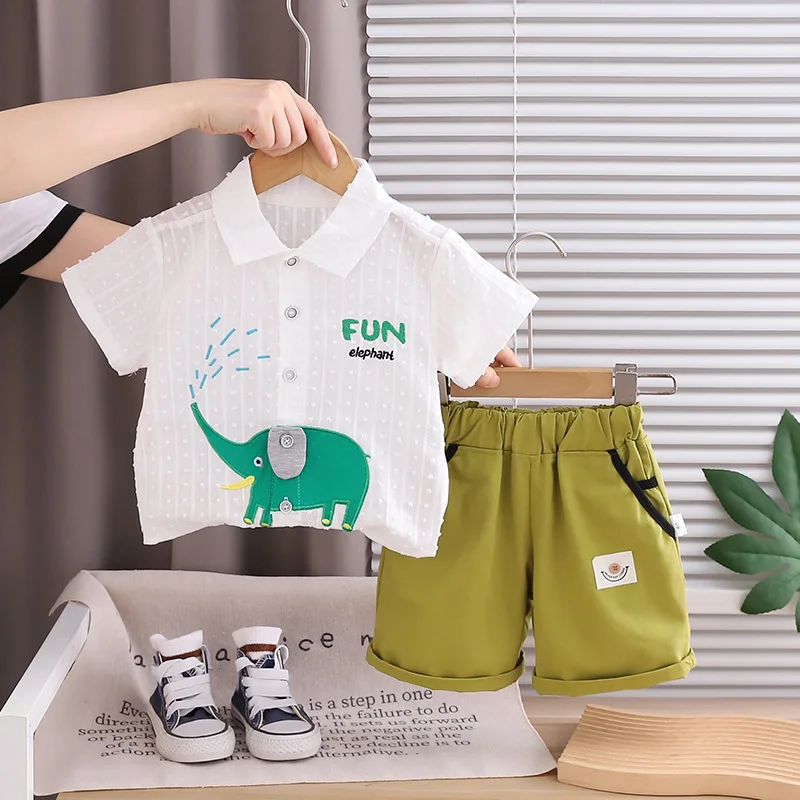 Letni zestaw ubranek dla niemo – Baby Clothing Elephant recenzja i cena