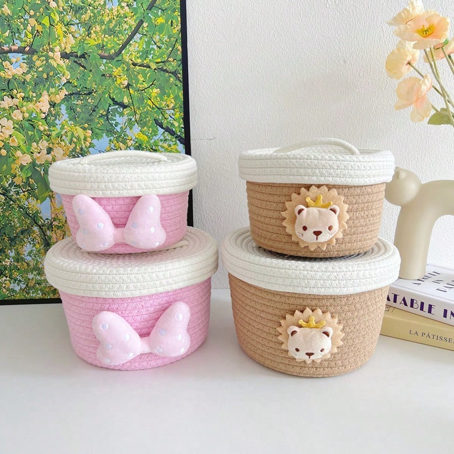 Ręcznie robiony pleciony koszy – Baby Clothing Basket recenzja i cena