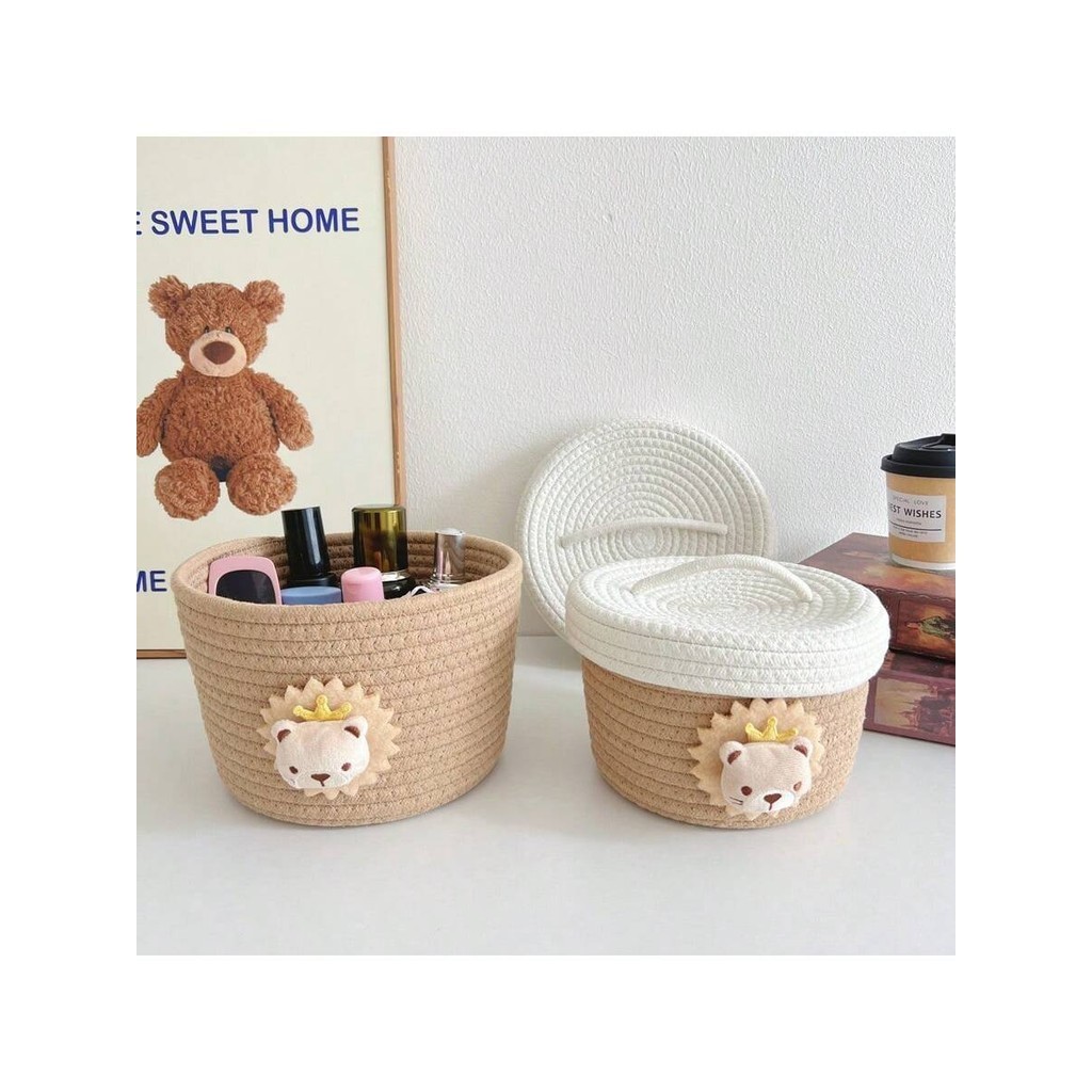 Ręcznie robiony pleciony koszy – Baby Clothing Basket recenzja i cena