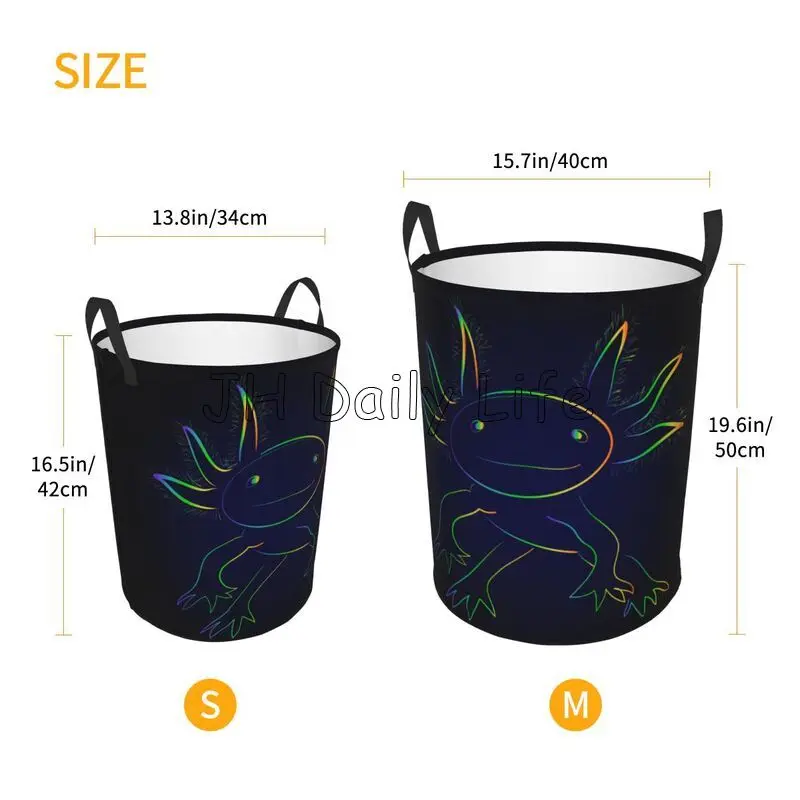 Kosz na Pranie Rainbow Axolotl – Baby Clothing Basket recenzja i cena