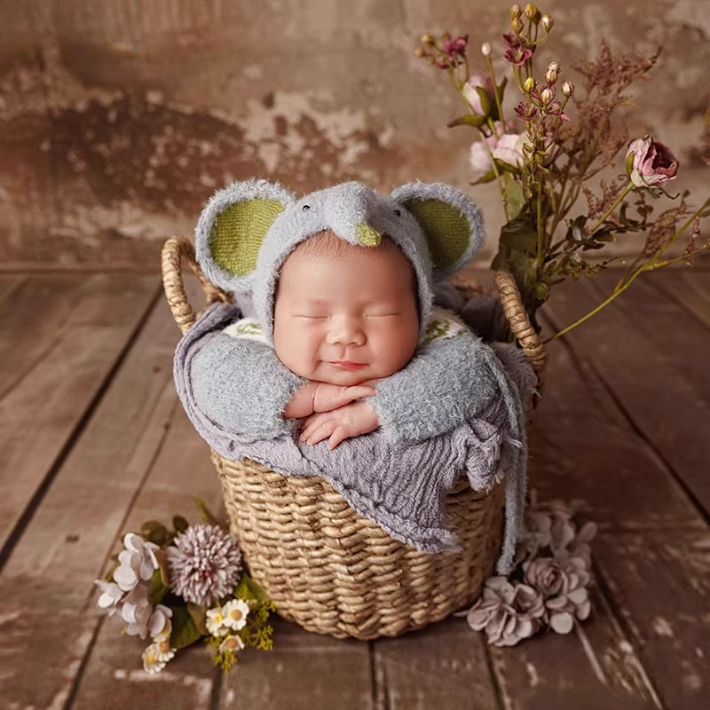 Rekwizyty do sesji noworodkowe – Baby Clothing Elephant recenzja i cena