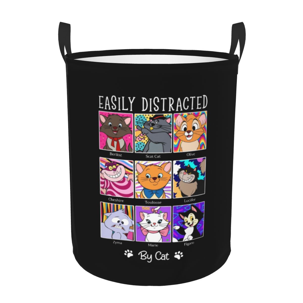 Kosz na pranie z motywem kota  – Baby Clothing Basket recenzja i cena
