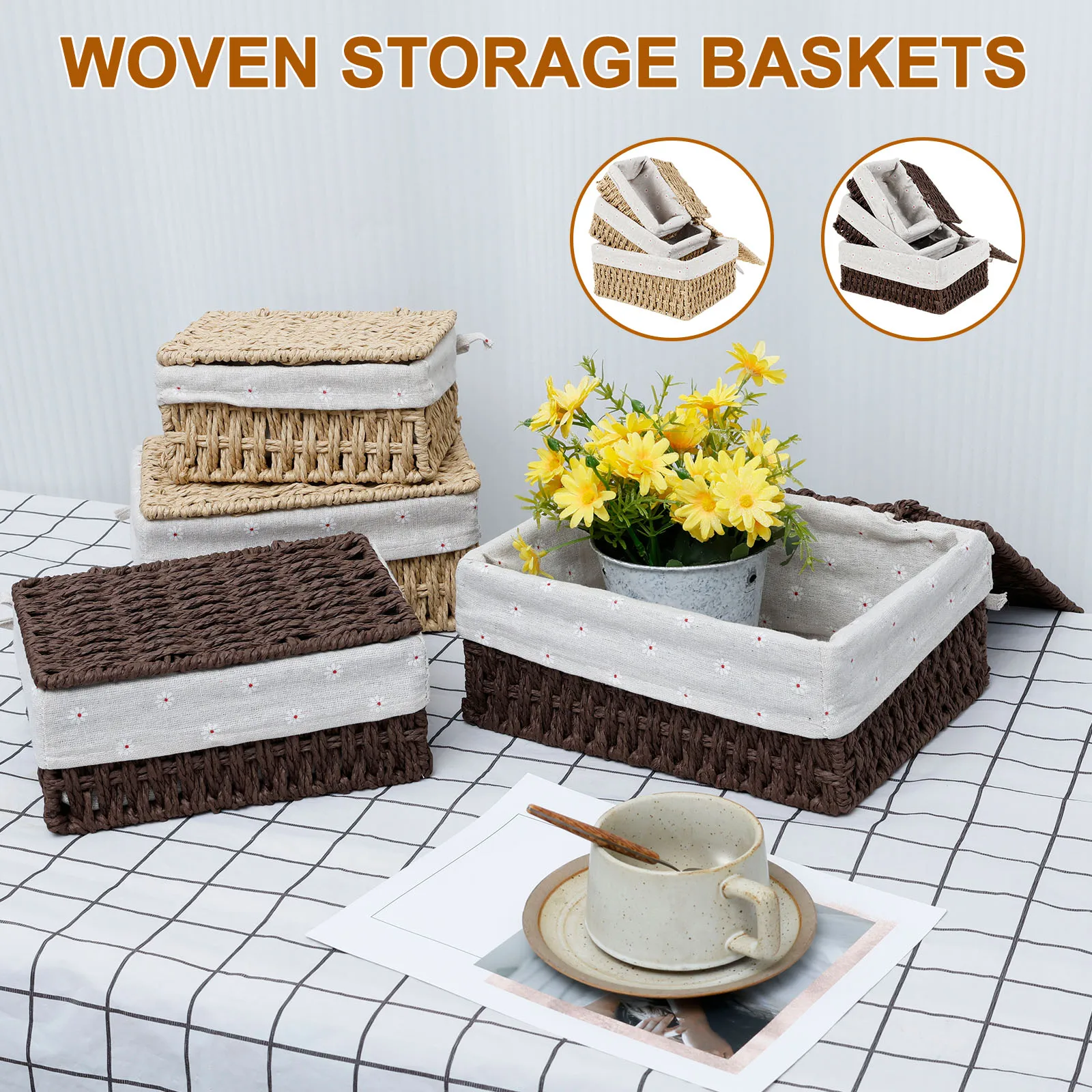 3 szt. Koszyk do przechowywani – Baby Clothing Basket recenzja i cena