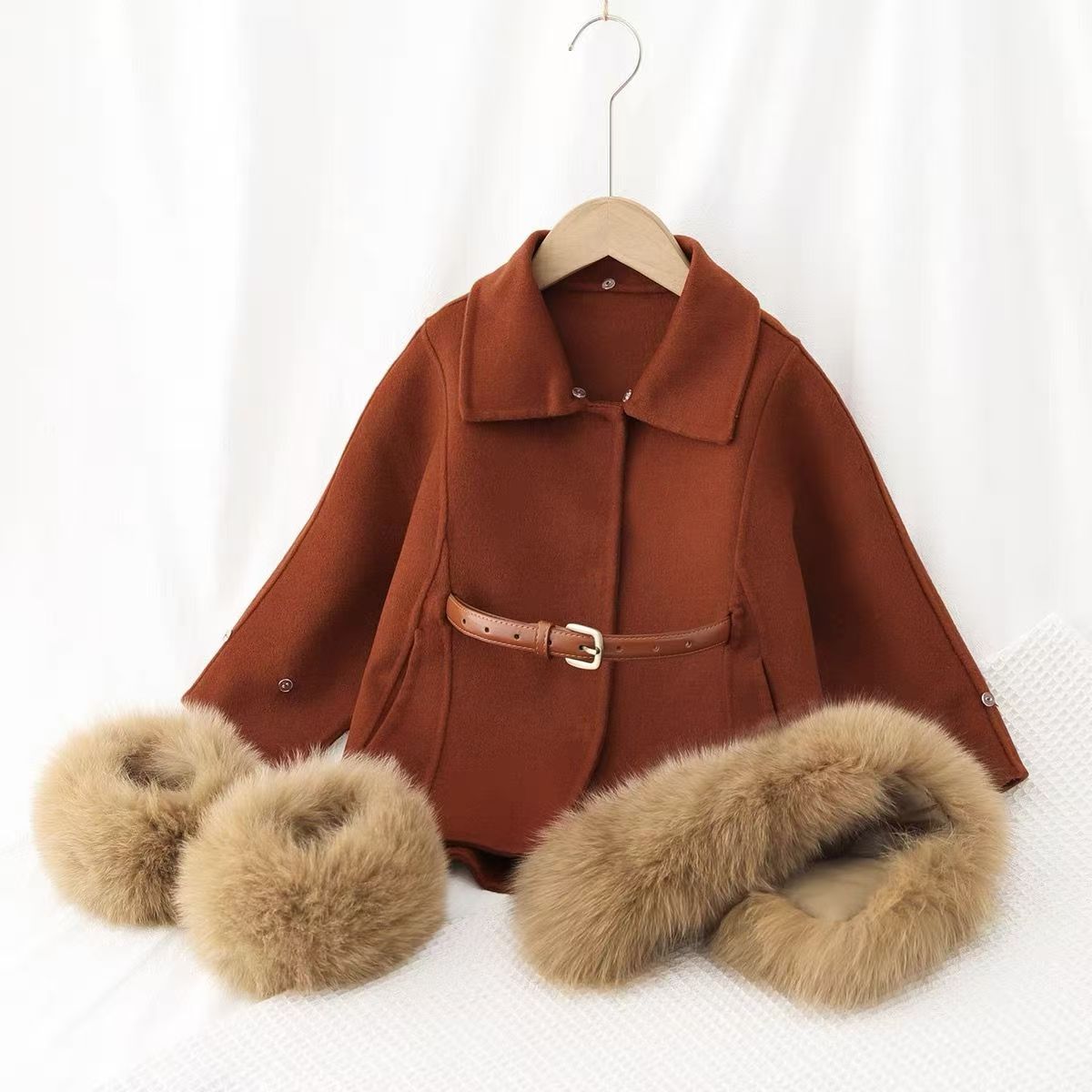 Dwustronny wełniany płaszcz dl – Baby Clothing High End recenzja i cena