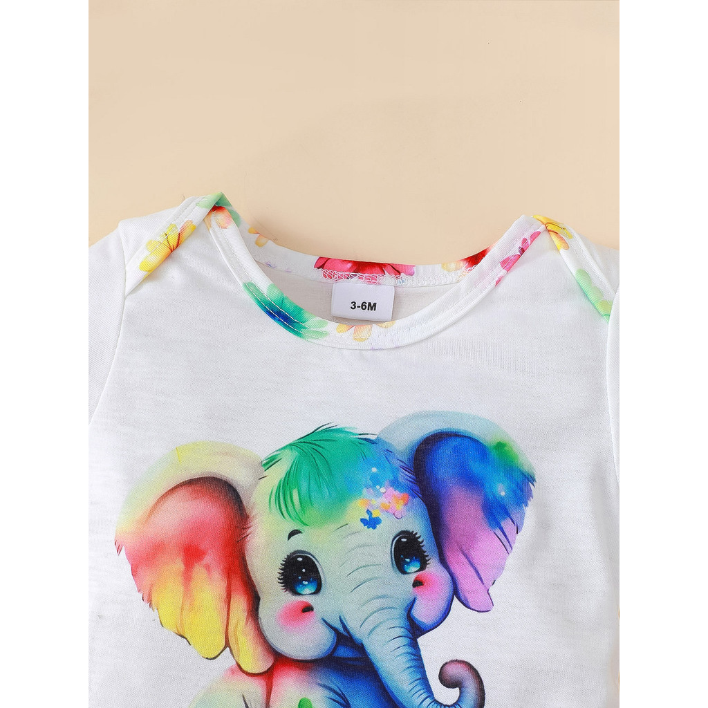 3 szt. Noworodek zestaw ubrane – Baby Clothing Elephant recenzja i cena
